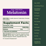 Nature's Bounty vegetarian drug free sleep aid packaging highlighting the 60 tablets count.