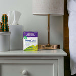 Boiron SleepCalm 60 tablets container layout showing product expiration