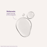Natrol Liquid Melatonin dropper mechanism highlighting the adjustable dosage tincture top