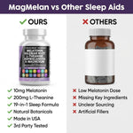 Clean Nutraceuticals melatonin and magnesium complex lifestyle product imagery