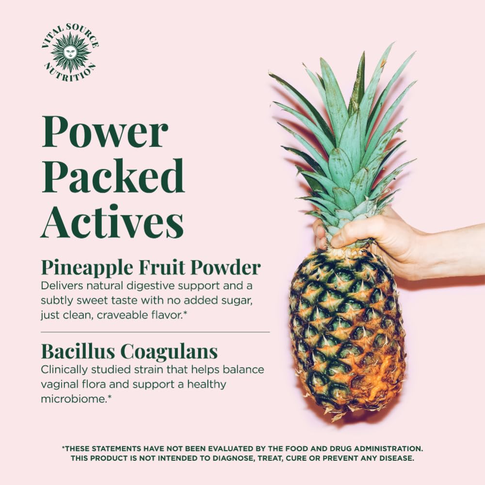 Vital Source Nutrition Hawaiian Pineapple flavored gummies packaging