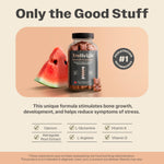 TruHeight supplement bottle showing age 5 plus recommendation
