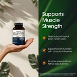 NatureBell brain health support supplement capsules displayed next to the bottle