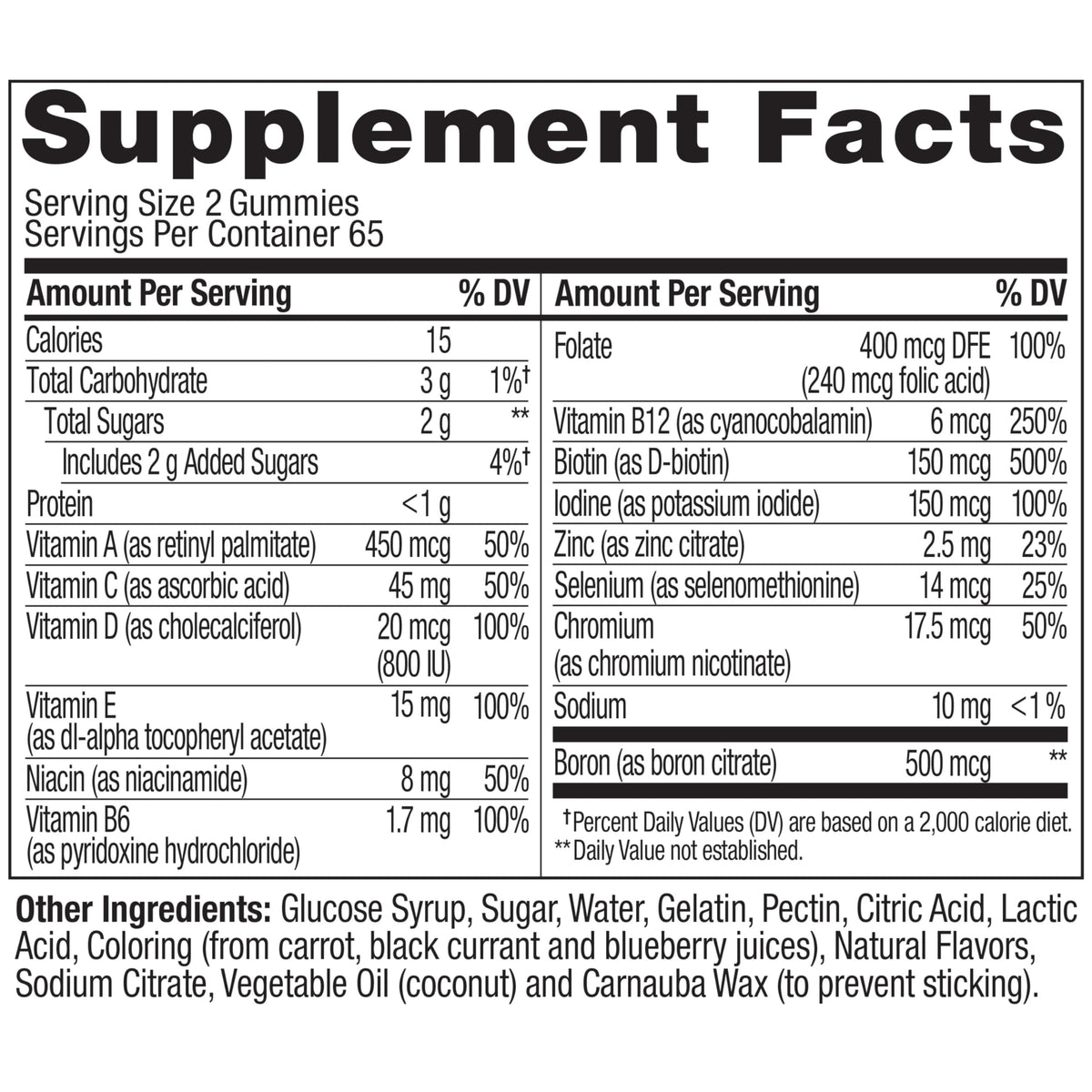 Dropy India OLLY women's multitasking daily multivitamin 130 count packaging