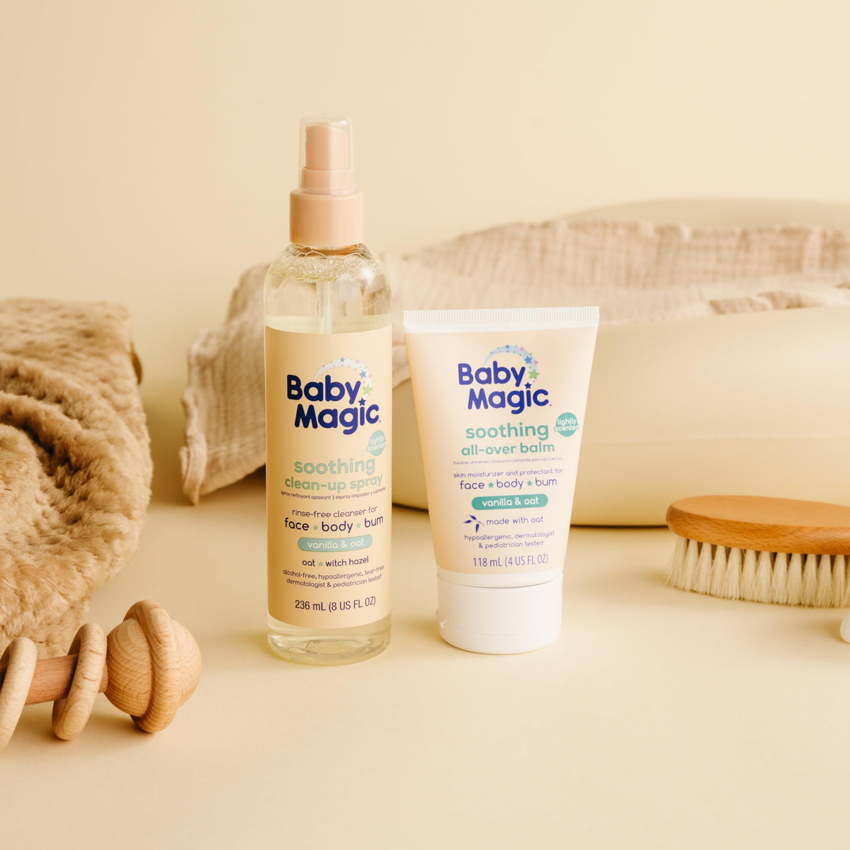 Baby Magic gentle vanilla and oat multi use baby mist for sensitive skin