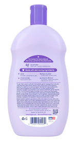 Baby Magic nighttime baby wash bottle featuring lavender and chamomile ingredients