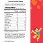 Authentic Flintstones complete kids multivitamin bottle with child safety cap