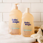 Baby Magic sulfate free gentle cleansing wash for newborn bath routine
