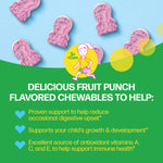 Culturelle daily children probiotic supplement supplement facts and ingredient list display