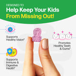 Culturelle Kids sugar free allergen friendly daily multivitamin close up shot