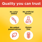Nature Made imported wellness products showing secure safety cap design