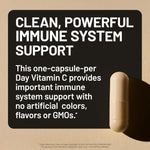 NatureWise Vitamin C 120 capsules pack showing certified non-GMO and gluten-free seals