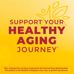 Nature Made antioxidant and collagen support vitamin C bottle graphics