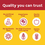 Orange citrus flavor adult chewable vitamins for healthy skin and immunity
