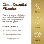 Solgar non-gmo gluten-free vitamin c daily wellness capsules supplement