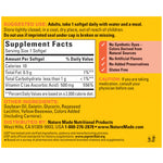 Nature Made clear softgel capsules demonstrating texture and color consistency for quality assurance