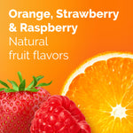 Imported Emergen-C 36 count adult gummy vitamins container clearly displaying the zero sugar seal