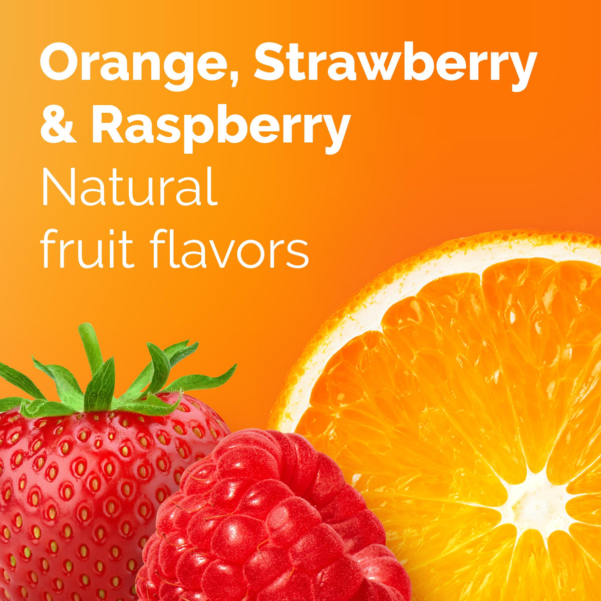 Imported Emergen-C 36 count adult gummy vitamins container clearly displaying the zero sugar seal