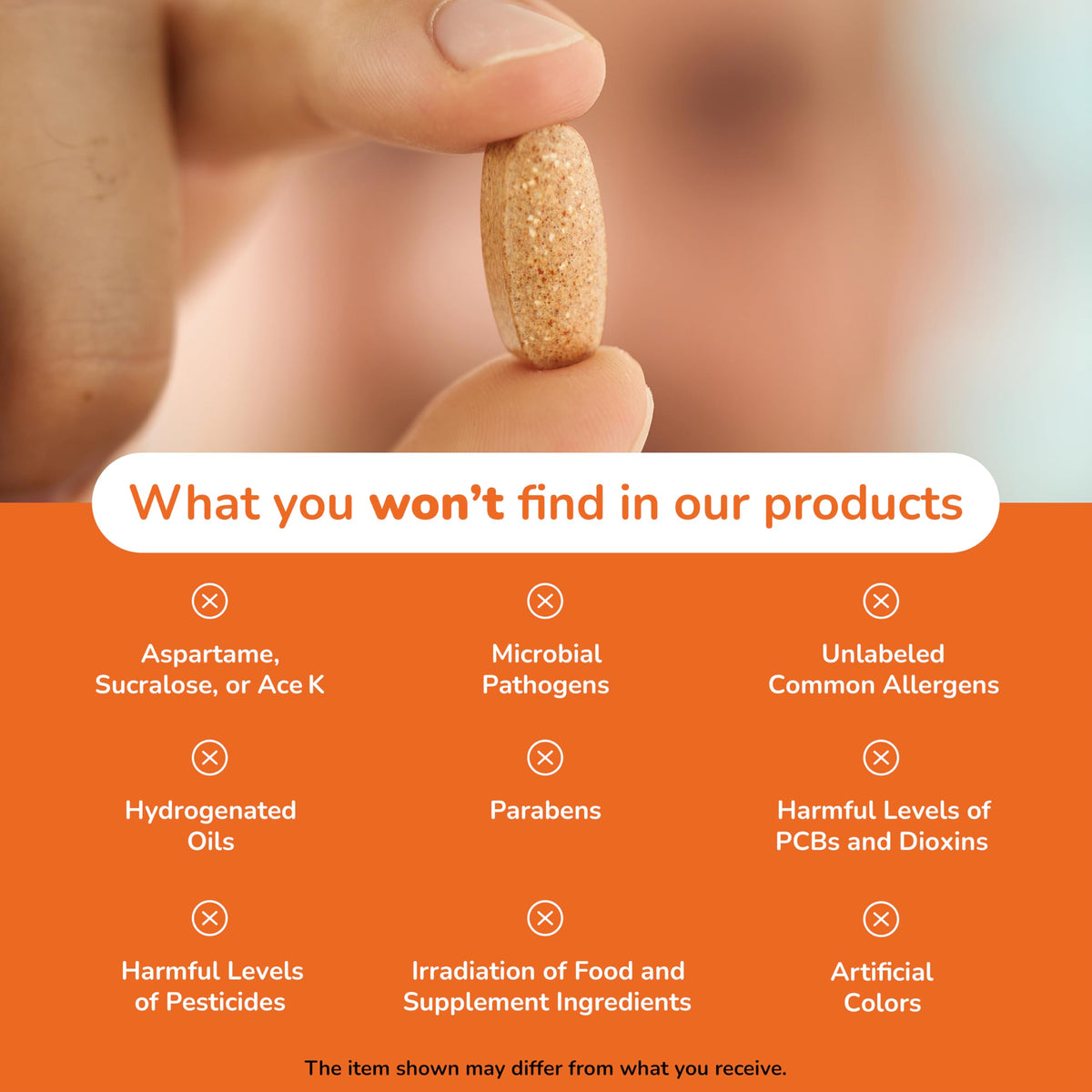 NOW Foods Vitamin C with Rose Hips tablets packaging on a clean background