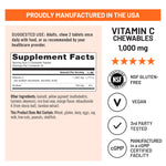 NatureWise Vitamin C Chewable 1000mg outer seal verification ensuring untampered quality control.