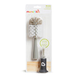Side profile of Munchkin ergonomic bottle cleaning brush