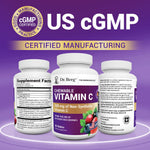 Dr. Berg gluten free vegan vitamin C whole food complex supplement.
