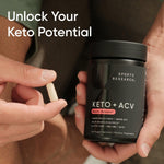 Authentic Sports Research ACV and goBHB ketones wellness formula for direct Indian import.