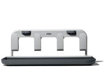 Oxo bottle drying rack holding four water bottles and lids