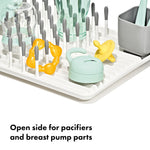 Removable accessory cup on Oxo Tot Bottle Drying Rack