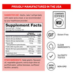 Easy to swallow B complex softgels by NatureWise for daily mental clarity.