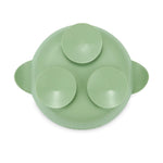 Dishwasher safe baby suction bowls being cleaned after mealtime