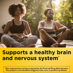 Nature Made Thiamine B1 dietary supplement side panel showing product facts