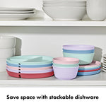 OXO Tot stackable bowl set non-slip base detail