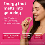 EZ Melts Thiamin 25mg 90 dissolvable tablets packaging details