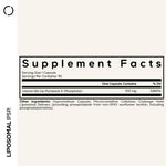 Codeage Liposomal P5P active Vitamin B6 supplement bottle label