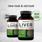 NatureBell Liver Advanced 15-in-1 veggie capsules ingredients list