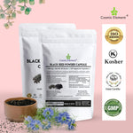 Cosmic Element black cumin seed powder supplement for skin and hair health