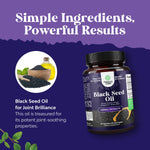 Premium imported USA cold pressed Nigella Sativa virgin capsules lifestyle view