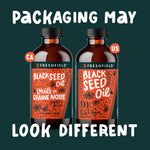 Authentic USA imported black cumin seed oil bottle for skin and hair