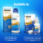 Bausch and Lomb Boston Simplus bottle with cap