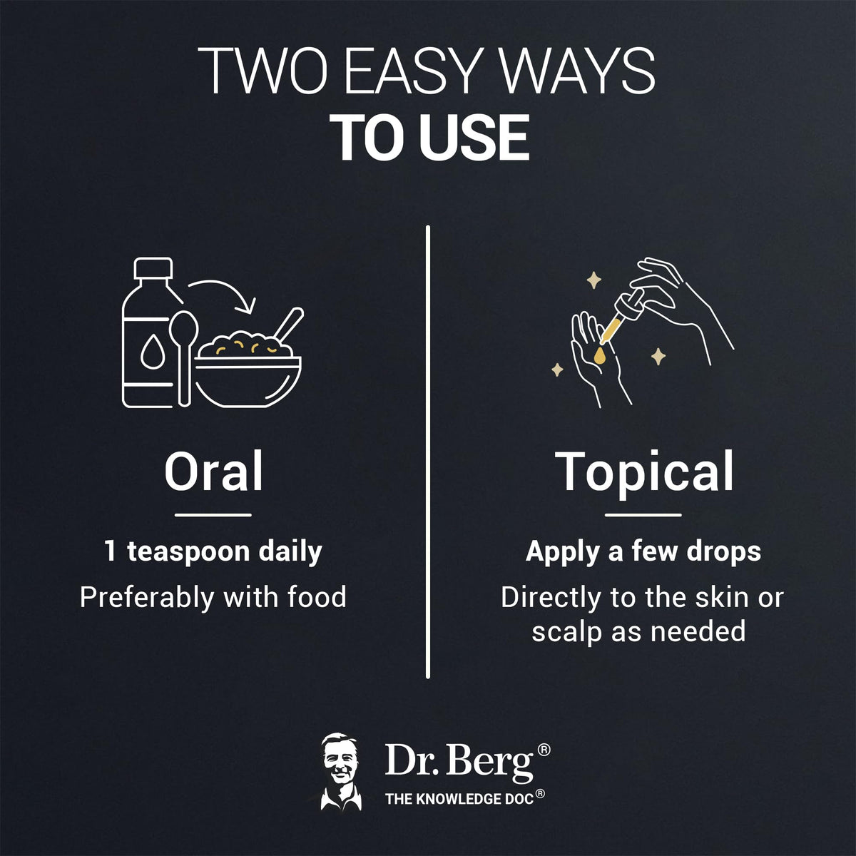 Authentic USA imported Dr. Berg organic black seed oil liquid supplement packaging close up.