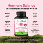 ForestLeaf women's health supplement bottle 120 capsules