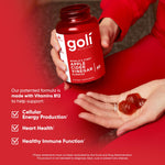 Goli Apple Cider Vinegar 60 count supplement label showing ingredients