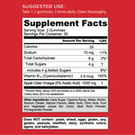 Gelatin free Goli health supplement bottle for energy metabolism