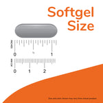 Now Foods Pumpkin Seed Oil nutritional facts panel