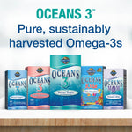 Garden of Life Oceans Mom Prenatal DHA supplement bottle on a clean background