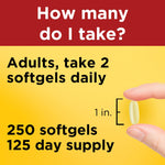 Close up view of the unflavored liquid softgels showing transparent golden color and pure ingredients.