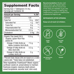 Authentic USA imported Nature's Way flax oil supplement bottle