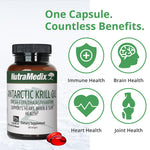 Superba Boost krill oil softgels by NutraMedix for highly bioavailable joint care