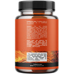 Natures Craft Krill Oil 2000 Mg dietary supplement label displaying EPA DHA and astaxanthin breakdown.